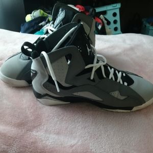 Grey/White Jordans